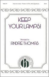 Keep Your Lamps! SATB choral sheet music cover